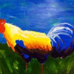 Rooster - Painting