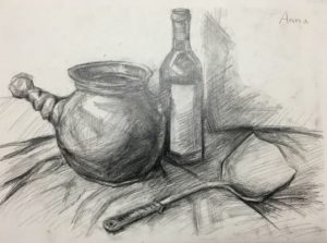 Kettle & Bottle - Drawing Class