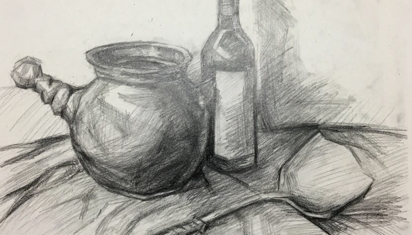 Kettle & Bottle - Drawing Class