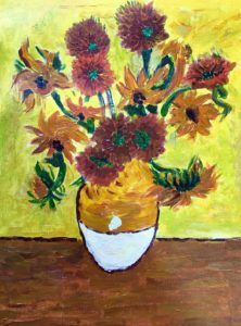 Sunflower - Drawing Class