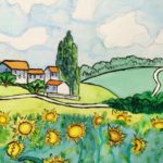 Sunflower - Drawing Class